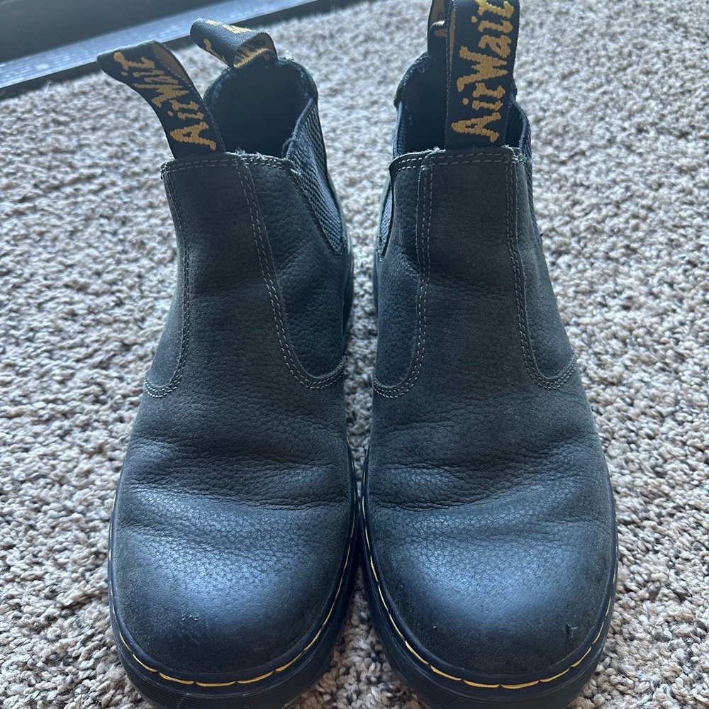 Black Leather Boots